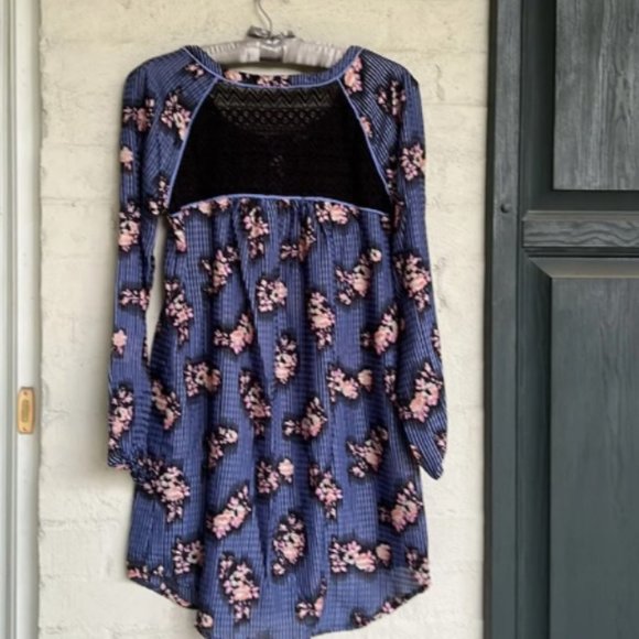 Free People Dress XS (0-2) purple tunic style - Excellent condition! - Picture 5 of 9